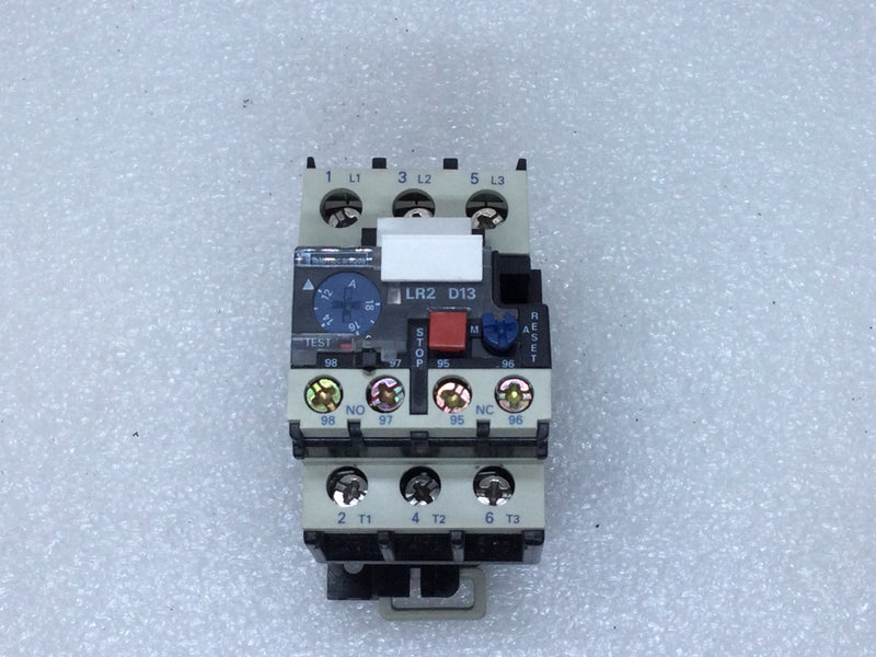 Telemecanique LR2 D1321 Overload Relay LA7-D1064 Relay Adapter Included 18 Amp 575V