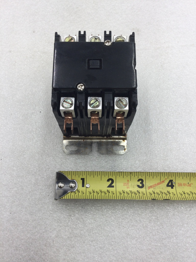 Jard 17335 Definite Purpose 3 Pole Contactor 30 Amp 270-600 VAC with 24 VAC Coil