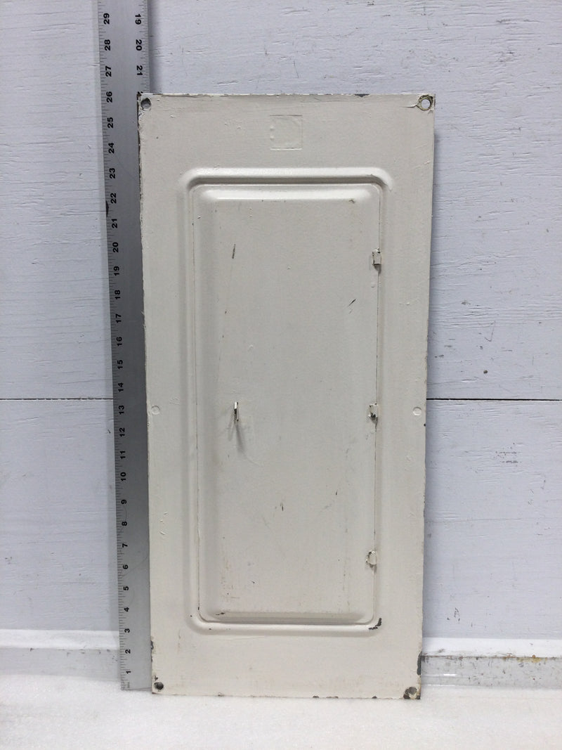 Square D QOC-30 Load Center Cover/Door Only 30 Space 150 Amp 120/240V 26 1/8" x 12 1/8"