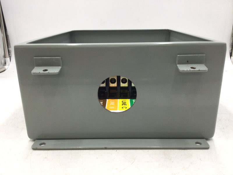 United Power Outdoor Rated Junction Box w/ Gould PDB 4 Pole 600 Volt CU9AL Junction Bar 12' x 10"