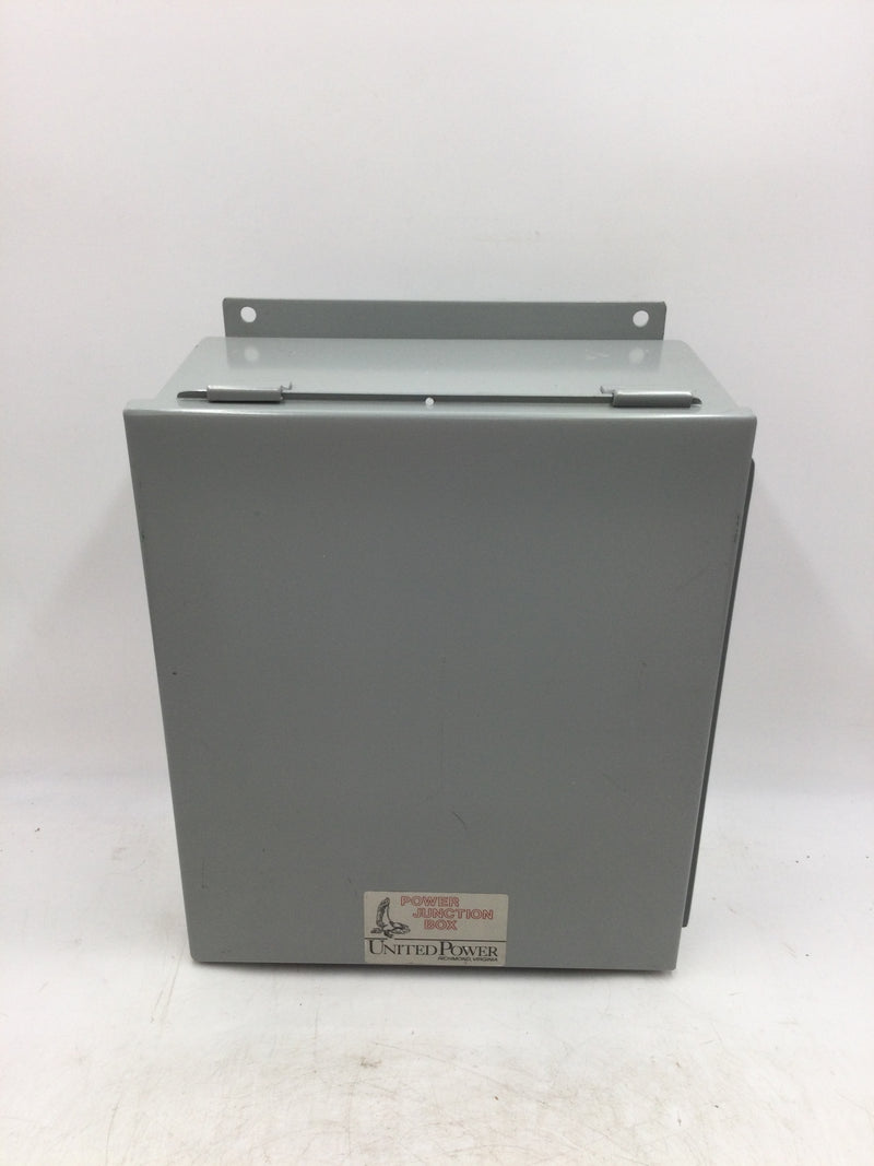 United Power Outdoor Rated Junction Box w/ Gould PDB 4 Pole 600 Volt CU9AL Junction Bar 12' x 10"