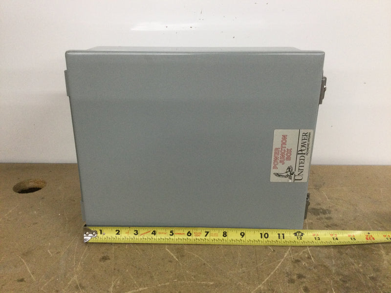 United Power Outdoor Rated Junction Box w/ Gould PDB 4 Pole 600 Volt CU9AL Junction Bar 12' x 10"