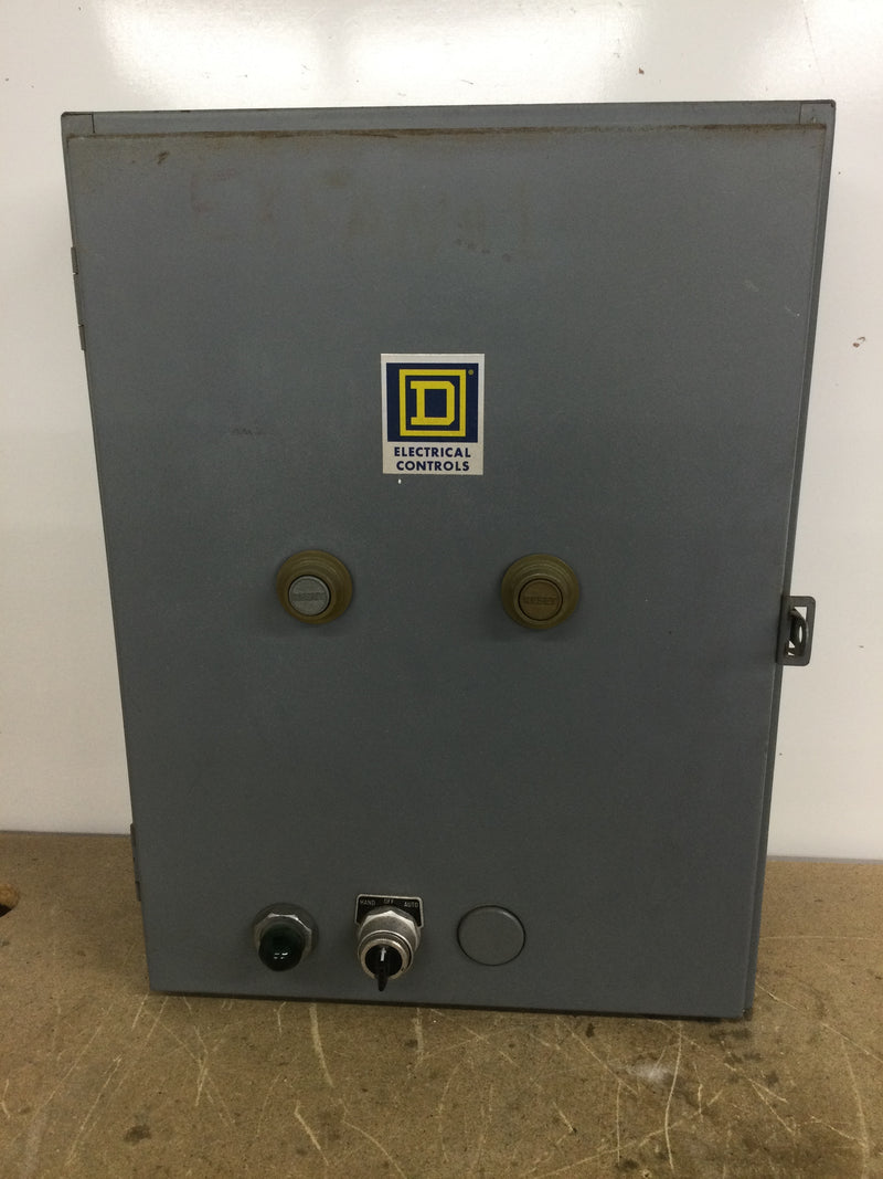 Square D 8810-SBG2-CFT Contactor Can Only w/ KA-1 Contact Block and KM-38 Light Module 15" x 20"