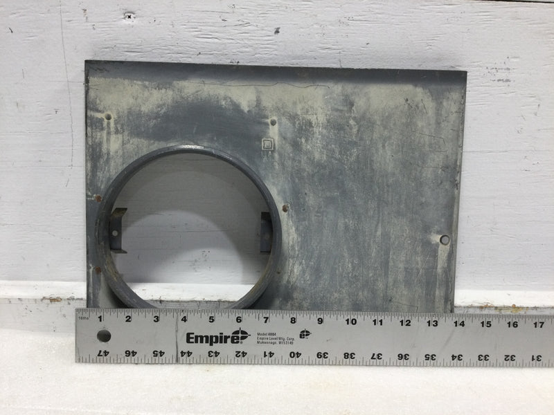 Square D Meter Cover Only w/Back Brackets 10 3/4" x 14"