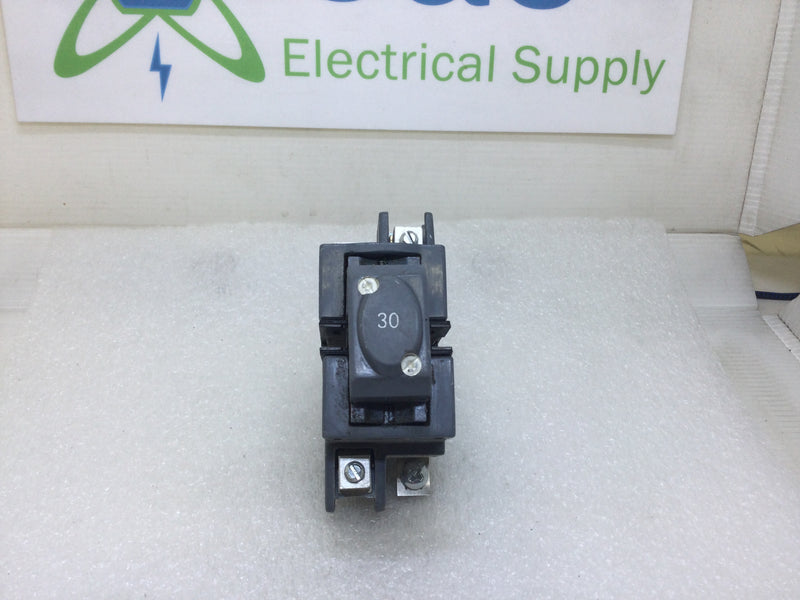 Connecticut Electric UBIP-230 2 Pole 30 Amp 120/240 VAC Pushmatic Circuit Breaker