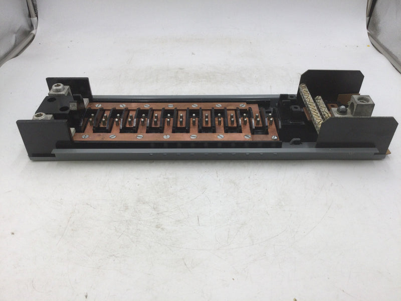 Cutler Hammer 28/48 Space 200 Amp Guts Only Panelboard with Post Style Clamps for CH Style Breakers