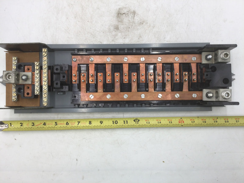 Cutler Hammer 28/48 Space 200 Amp Guts Only Panelboard with Post Style Clamps for CH Style Breakers