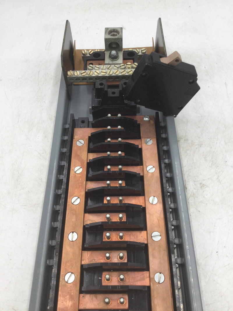 Cutler Hammer 28/48 Space 200 Amp Guts Only Panelboard with Post Style Clamps for CH Style Breakers