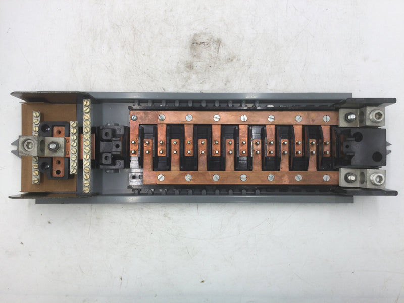 Cutler Hammer 28/48 Space 200 Amp Guts Only Panelboard with Post Style Clamps for CH Style Breakers