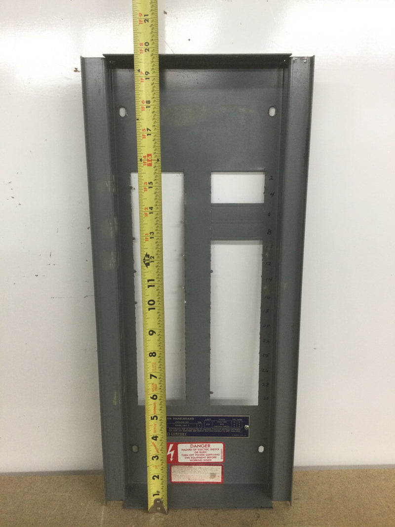 Square D Dead Front Only NQOB-304-2 30 Space 225 Amps 120/208V 3 Phase 4 Wire 120/240(Delta)V 3 Phase 4 Wire 120/240V 3 Phase 3 Wire