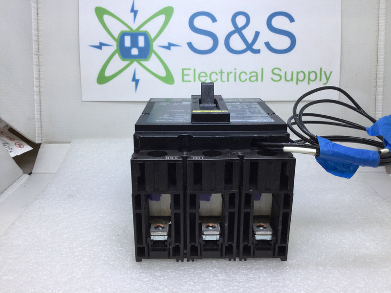 Square D HDL36150 150 Amp 3 Pole PowerPact Circuit Breaker