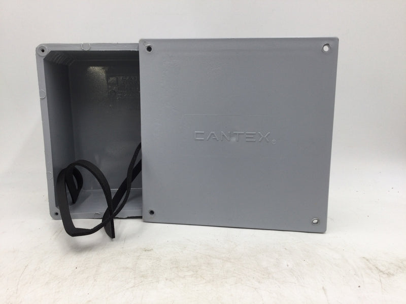 Cantex R5133712 8 x 8 x 4 Junction Box