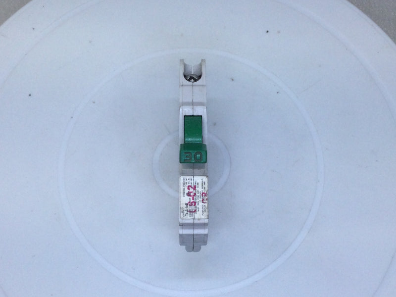 Federal Pioneer NC130 30 Amp 1 Pole 120/240V Stab Lok Circuit Breaker