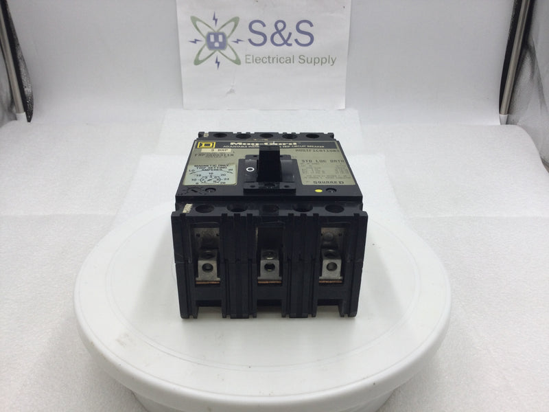 Square D FAP3600311M 3 Amp 3 Pole 600v Mag-Gard Circuit Breaker