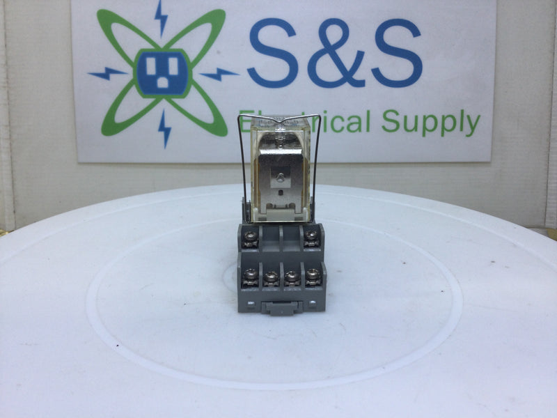 Westinghouse MCS4SST 7 Amp 300V Socket w/ MC4S 120AC Relay