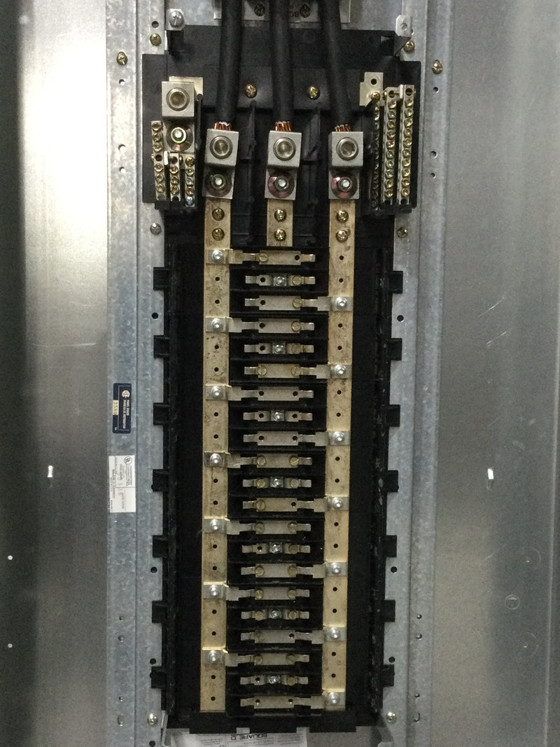 Square D NQOD442L225 225 Amp 3 Phase 4 Wire Series E2 MH50F Panelboard 50"x 20" w/Q2L3225 Circuit Breaker