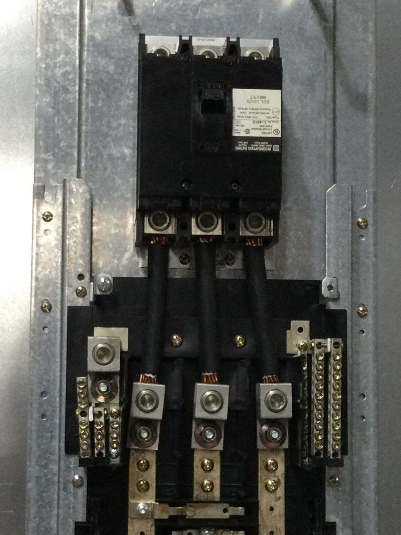 Square D NQOD442L225 225 Amp 3 Phase 4 Wire Series E2 MH50F Panelboard 50"x 20" w/Q2L3225 Circuit Breaker