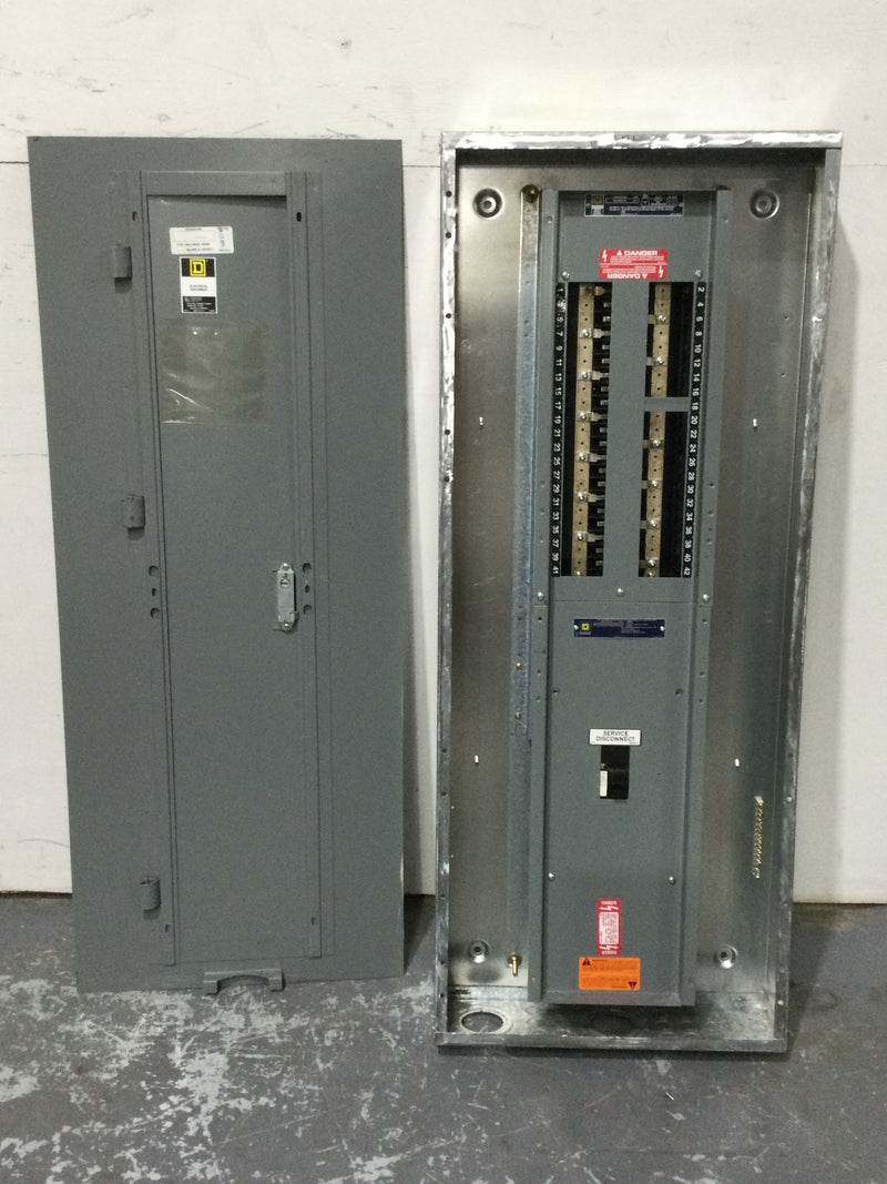 Square D NQOD442L225 225 Amp 3 Phase 4 Wire Series E2 MH50F Panelboard 50"x 20" w/Q2L3225 Circuit Breaker