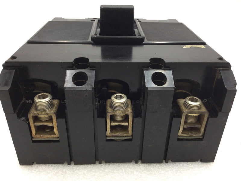 Westinghouse 46A8101G18 125 Amp 3 Pole 600 VAC AB DE-ION Circuit Breaker with Adjustable Trip