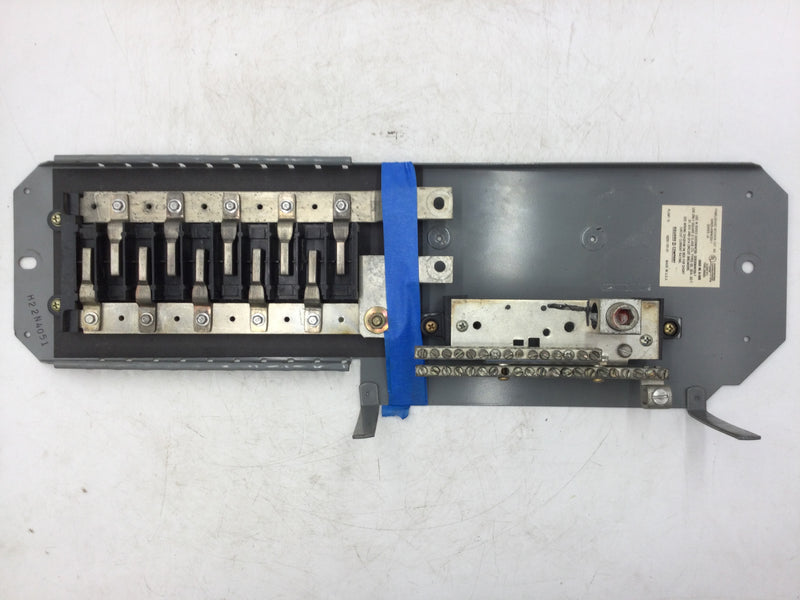 Square D QON20-40MW200-1 10 Space 20 Circuit Guts Only 6" x 21"