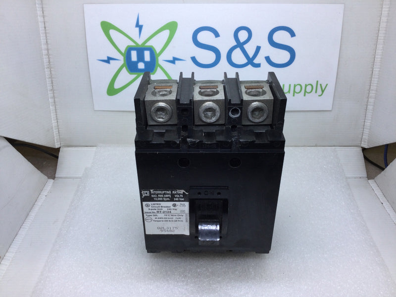 Square D Q2L3175 Circuit Breaker 175 Amp 240V 3-Pole Unit Type Q2L