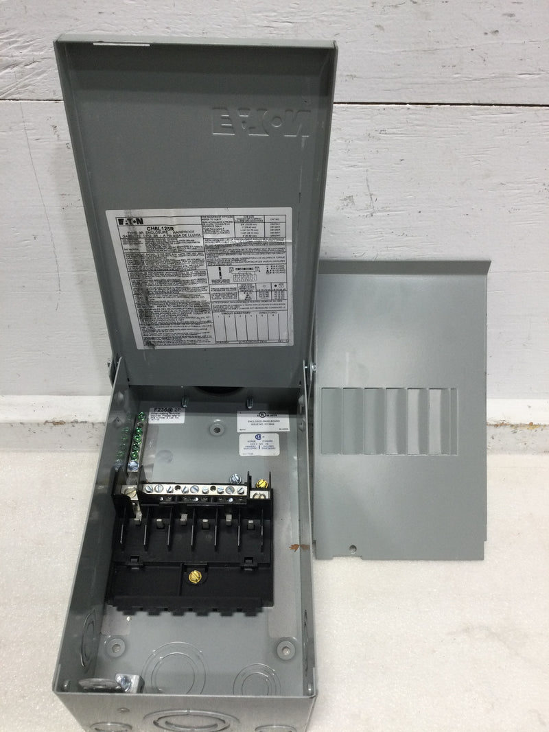 Eaton CH6L125R Main Lug Load Center - 125A - 6 circuits - NEMA 3R