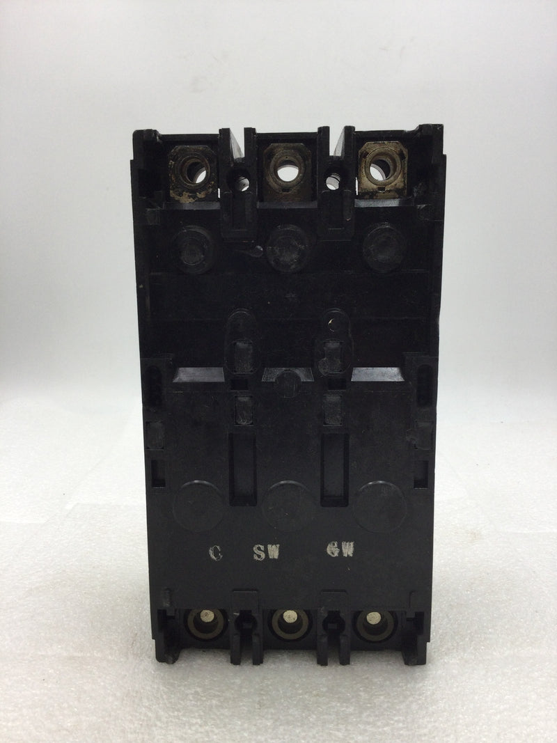 Westinghouse KA3225F 225 Amp 3 Pole 600 VAC Circuit Breaker w/ 225 Amp Trip