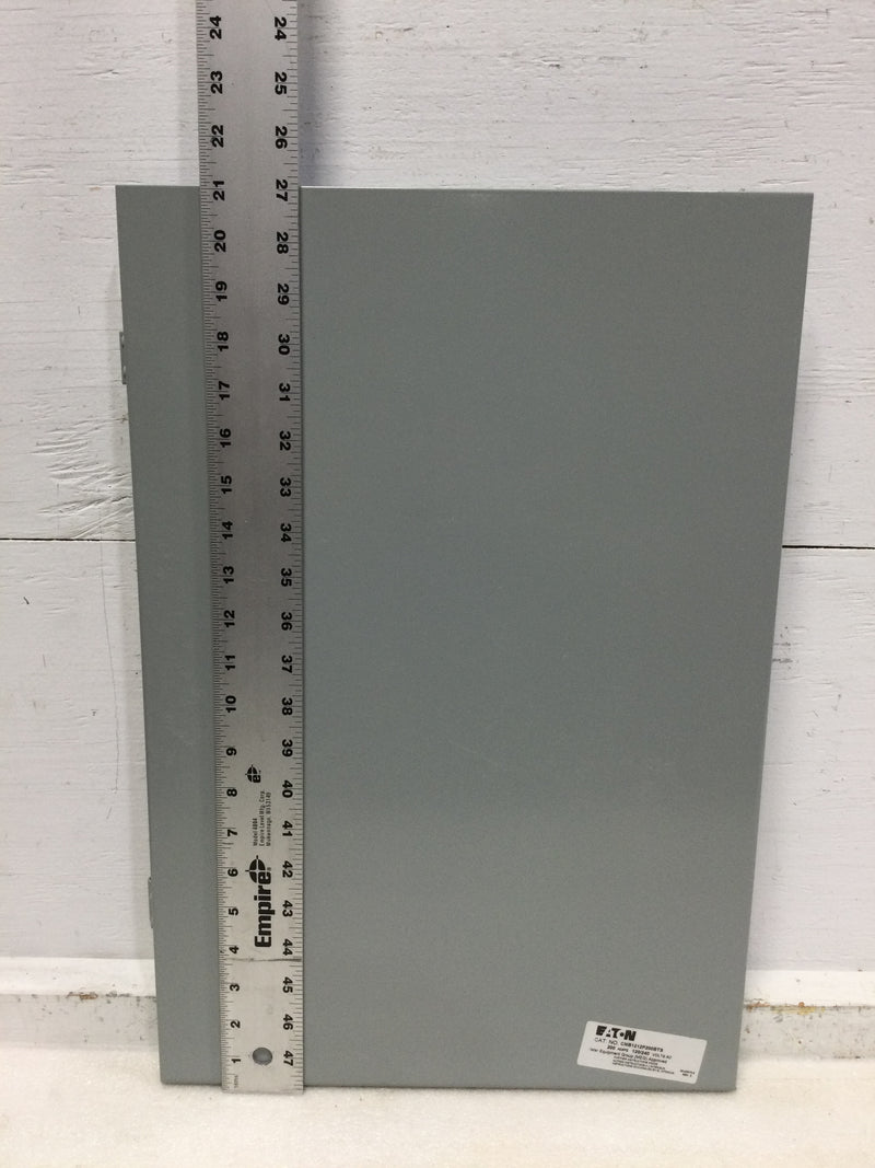 Eaton Cutler Hammer CMB1212P200BTS 200 Amp 120/240v Panel Door Cover Nema3r 21" x 14 1/4"