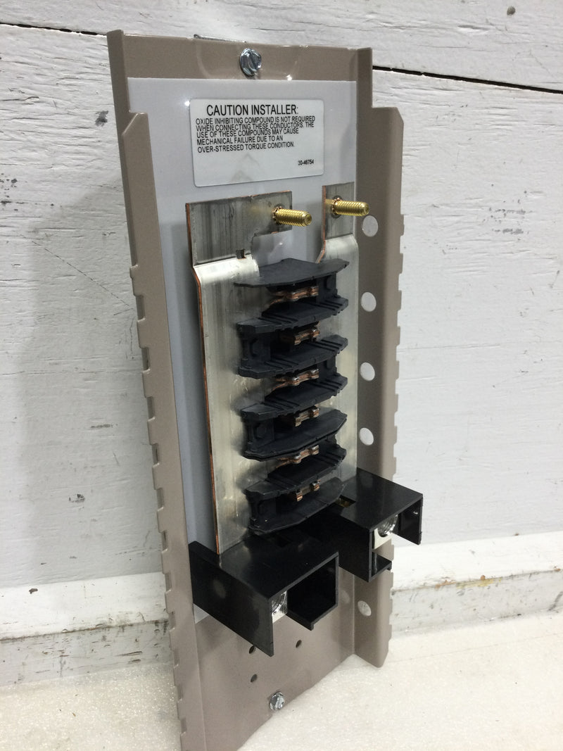 Eaton Cutler Hammer CMB1212P200BTS  200 Amp 12 Space/ 12 Circuit Meter Panel Guts 13 3/4 " x 6 1/4"