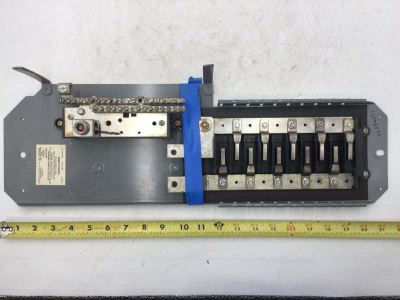 Square D QON20-40MW200-1 10 Space 20 Circuit Guts Only 6" x 21"