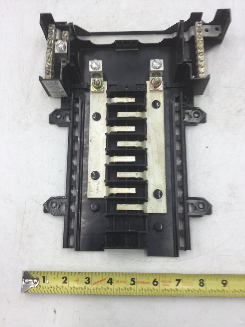 Square D QON16-24L125 8 Space 16 Circuit Guts Only 125 Amp 9" x 12"