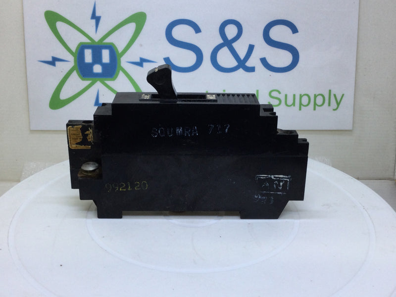 Square D 992120 1 Pole 20 Amp 120v ML-120 Circuit Breaker ML120