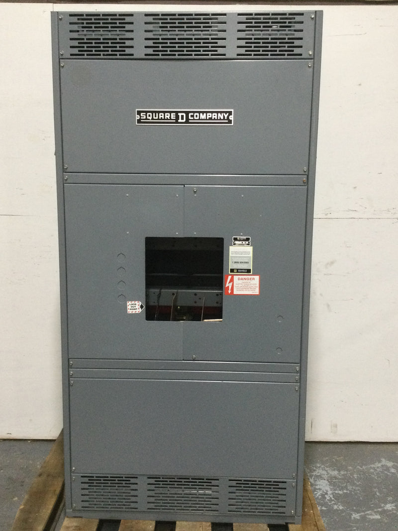 Square D D-21585 2000 Amp 480/277v 3ph 4w Switchboard Main Breaker