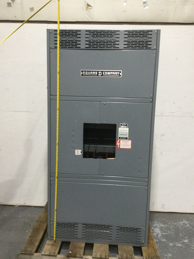 Square D D-21585 2000 Amp 480/277v 3ph 4w Switchboard Main Breaker