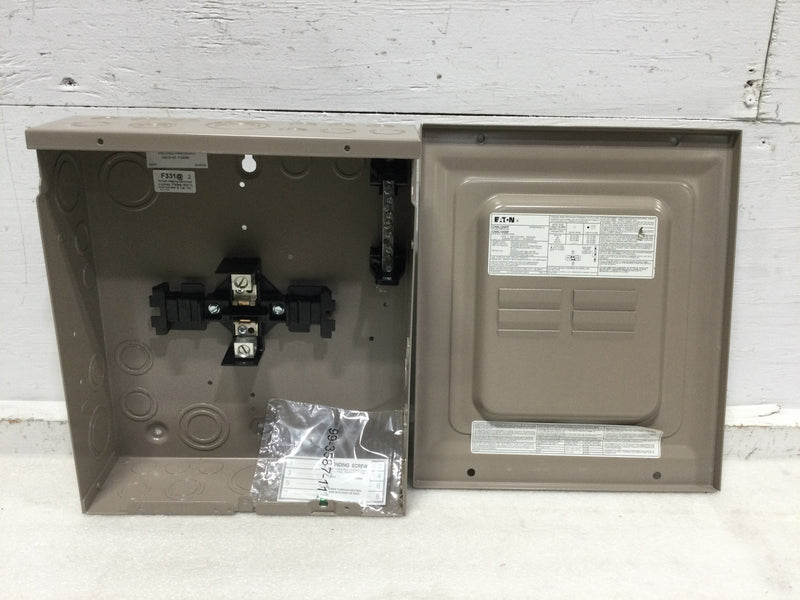 Eaton Cutler Hammer Series CH4L125SP 125 Amp 4 Space 8 Circuit Indoor Mail Lug Load Center