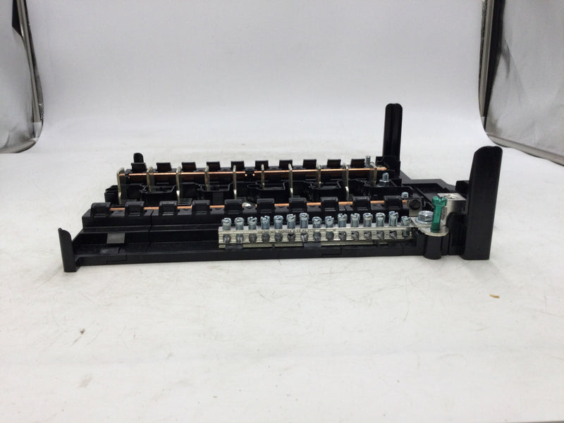 Siemens SN2020B1100 Load Center 100 Amp 20 Spaces/20 Circuits 120/240 VAC Guts Only 10" x 14"