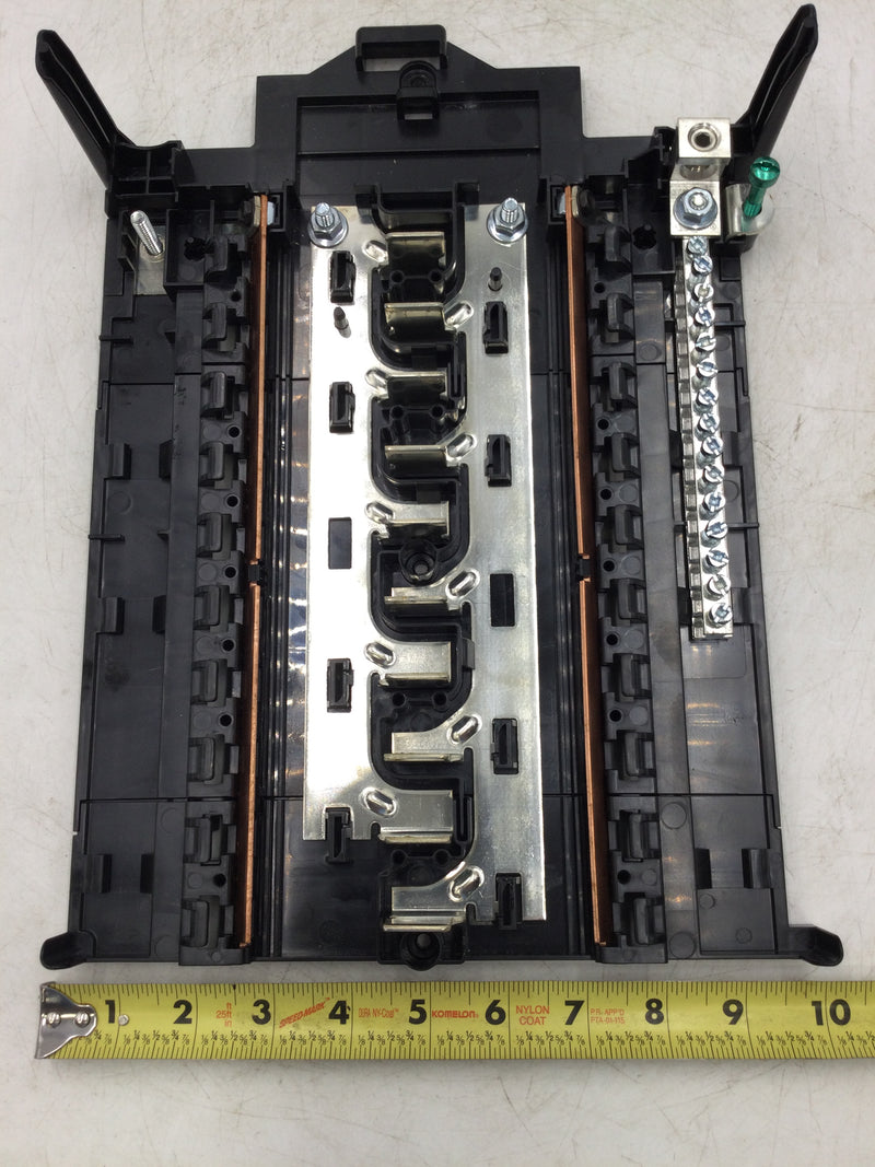 Siemens SN2020B1100 Load Center 100 Amp 20 Spaces/20 Circuits 120/240 VAC Guts Only 10" x 14"