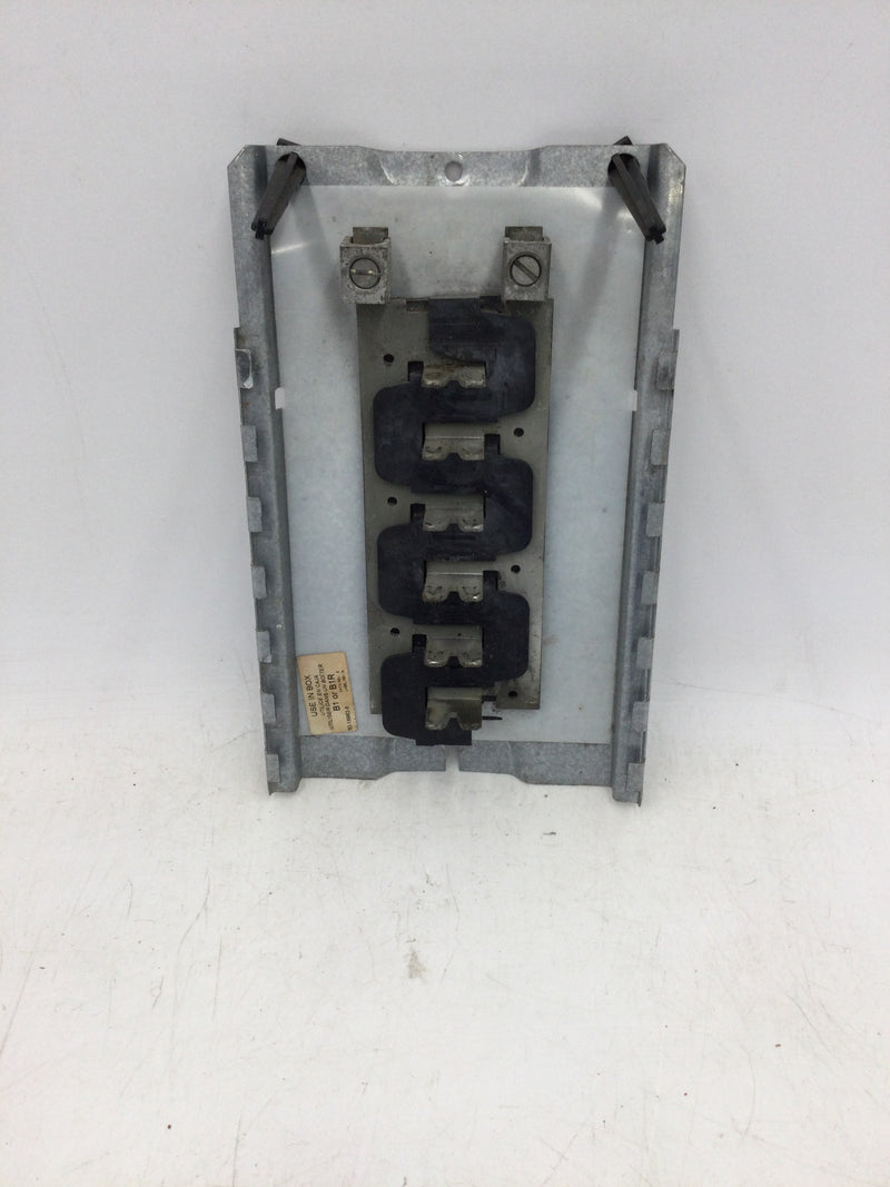 Eaton BR1020B100PK 6/12 Space Panel 125 Amp Guts Only 6" x 9.5"