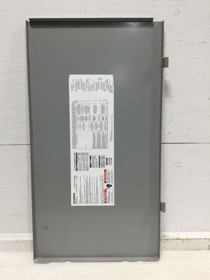 Siemens PNW1224L1225C Load Center Hinged Cover/Door Only 225 Amp 120/240V Nema 3R  27 1/8" x 14 5/8"