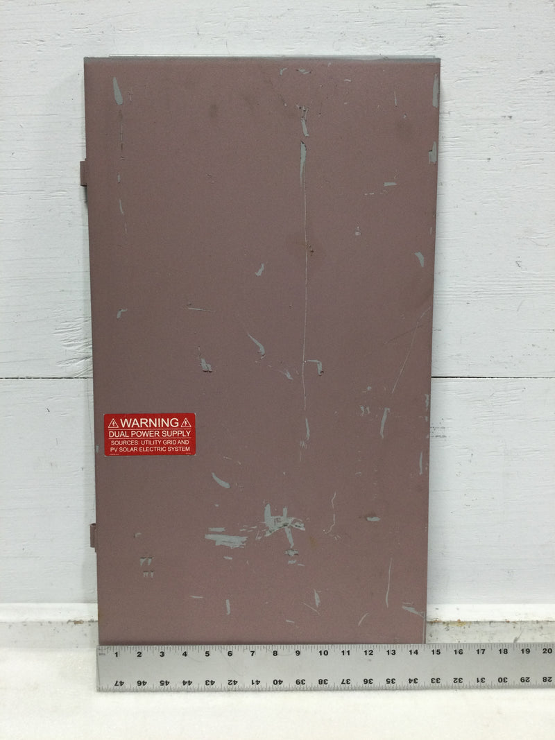 Siemens PNW1224L1225C Load Center Hinged Cover/Door Only 225 Amp 120/240V Nema 3R  27 1/8" x 14 5/8"