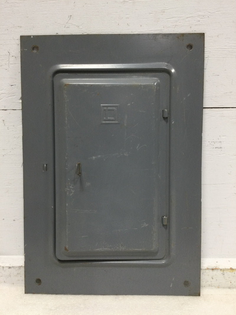 Square D QOC20 Load Center Cover/Door Only Without Main 20 Space 125 Amp 120/240v 18.5 x 12 5/8"