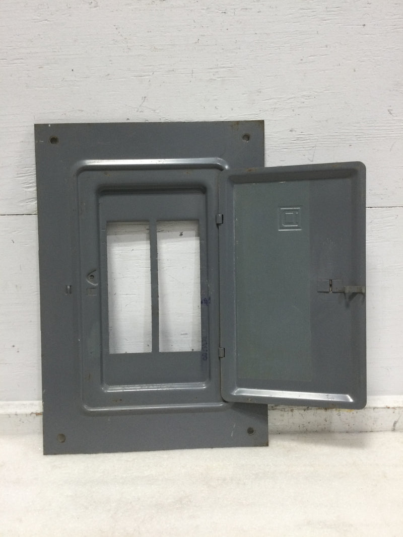 Square D QOC20 Load Center Cover/Door Only Without Main 20 Space 125 Amp 120/240v 18.5 x 12 5/8"