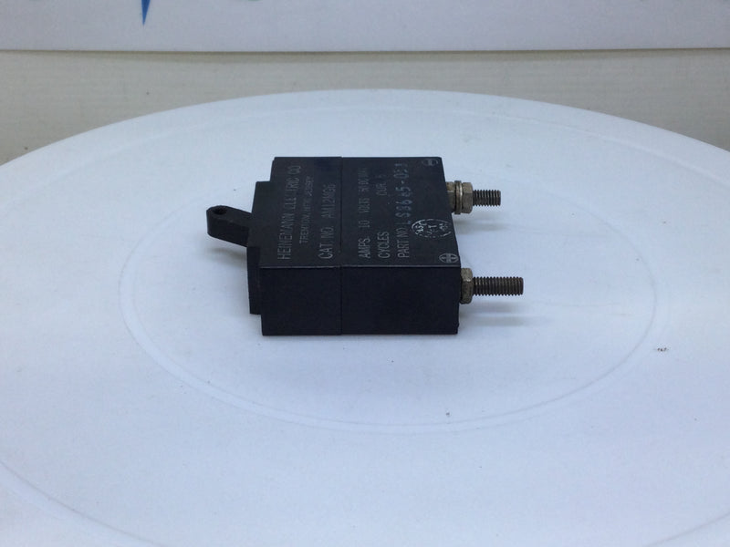 Heinemann Electric LS8645-53 10 Amp Circuit Breaker Cat.No. AM12MG6