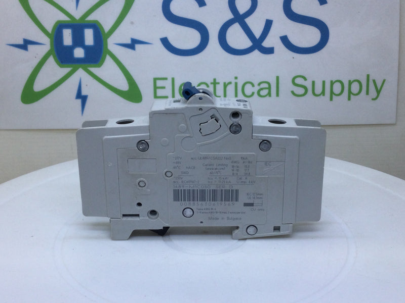 Allen Bradley 1489-M1C050 5 Amp 1 Pole Circuit Breaker