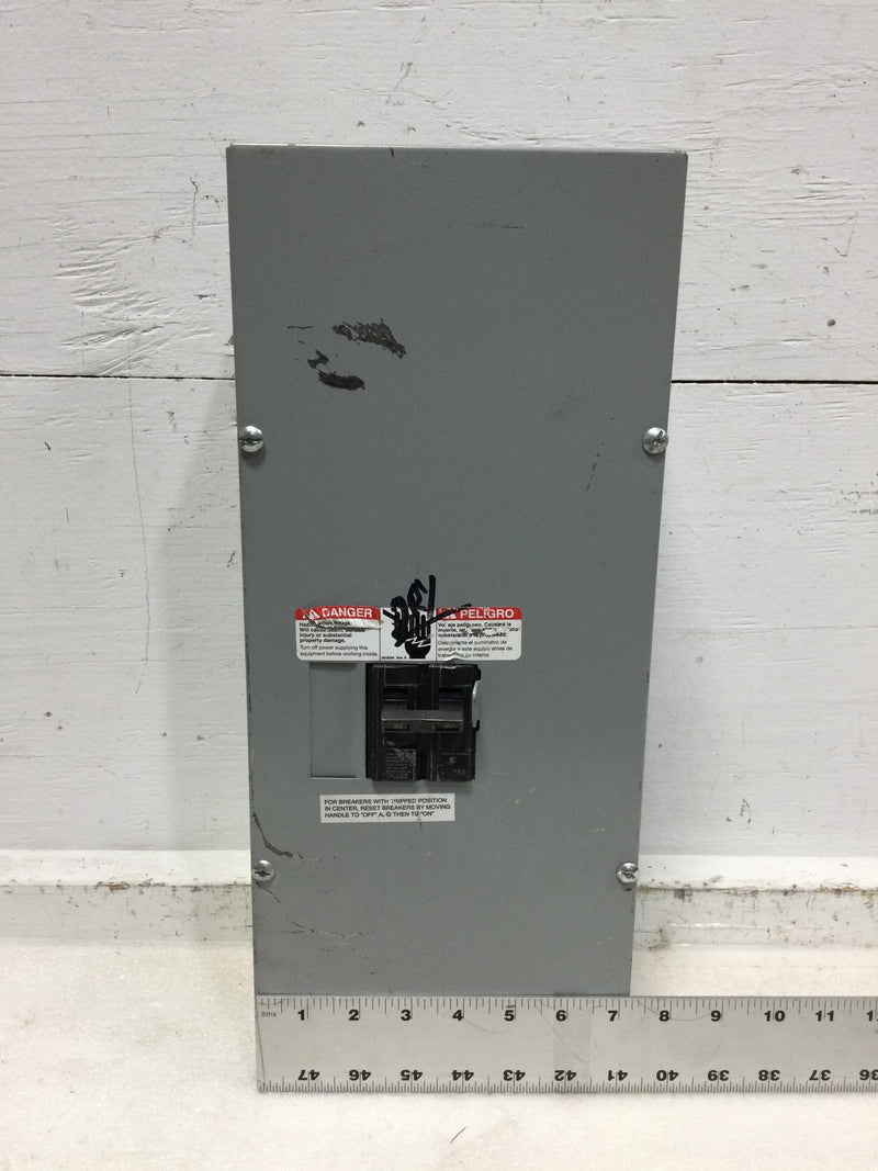 Siemens Indoor Load Center E0204ML1125SCU 125Amps Max 120/240V with 30 amp breaker