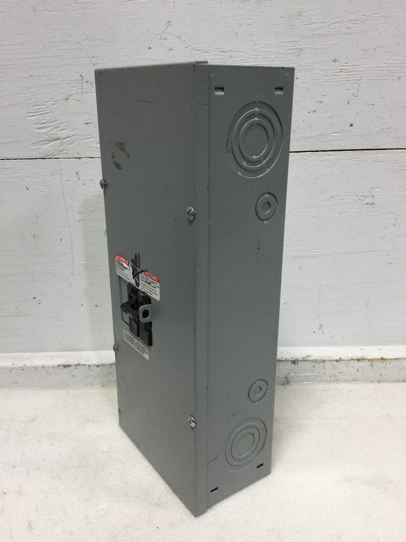 Siemens Indoor Load Center E0204ML1125SCU 125Amps Max 120/240V with 30 amp breaker