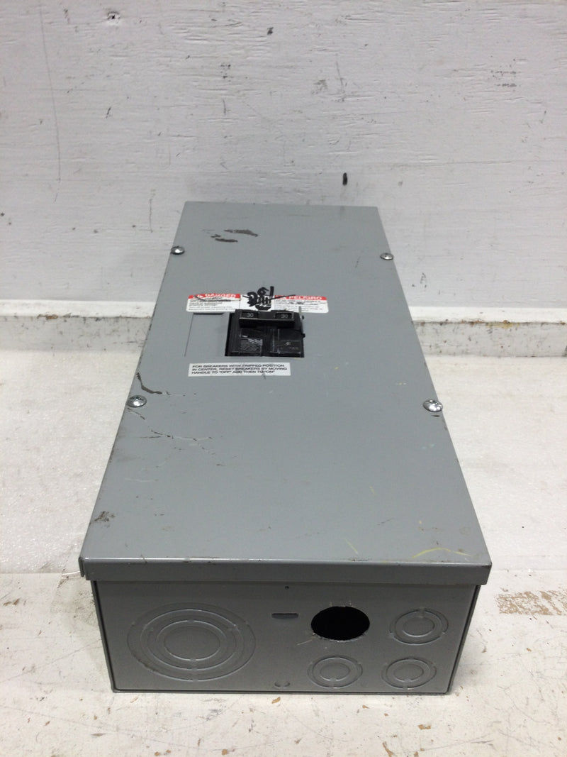 Siemens Indoor Load Center E0204ML1125SCU 125Amps Max 120/240V with 30 amp breaker