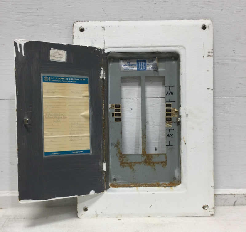 ITE Imperial EQC16 125 Amp 120/240V 1 Phase 3 Wire EQ Load Center Panel Cover/ Door Only 22 1/4" x 15 5/8"