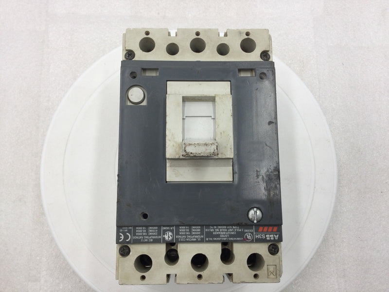 ABB S3H 150 Amp 3 Pole 600v Circuit Breaker