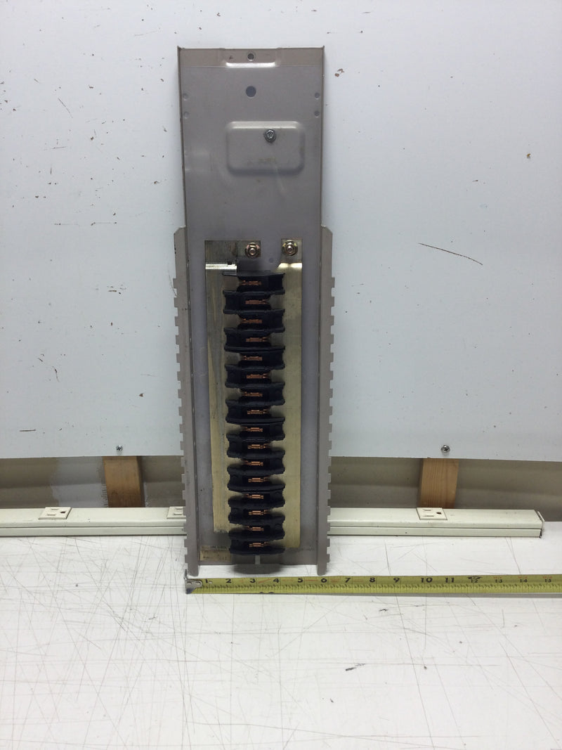 Eaton/Cutler-Hammer CH32B150R 150 Amp 16 Space/32 Circuit 120/240 VAC Load Center Guts Only 6" X 21"